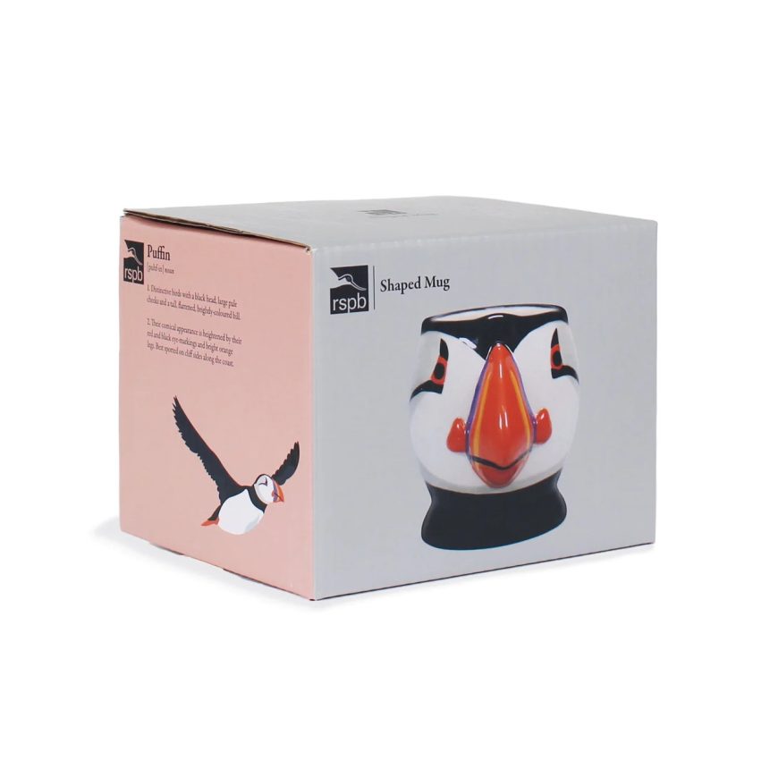 Puffin Shaped Mug Boxed (450ml) - RSPB (Puffin Birds) - Image 3