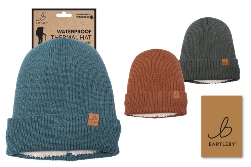 Bartleby Sherpa Lined Waterproof Hat